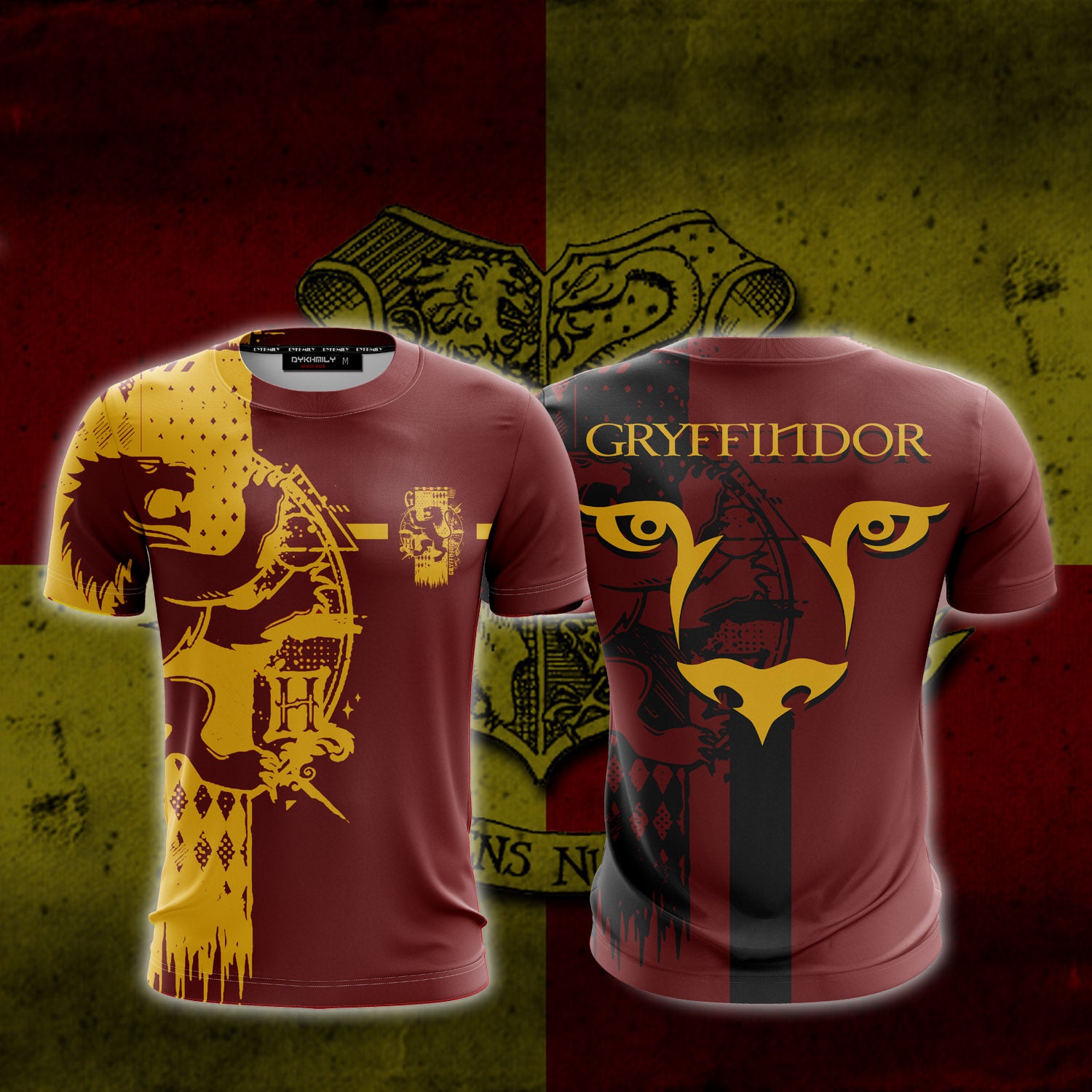 Quidditch Gryffindor Harry Potter Unisex 3D T-shirt - WackyTee