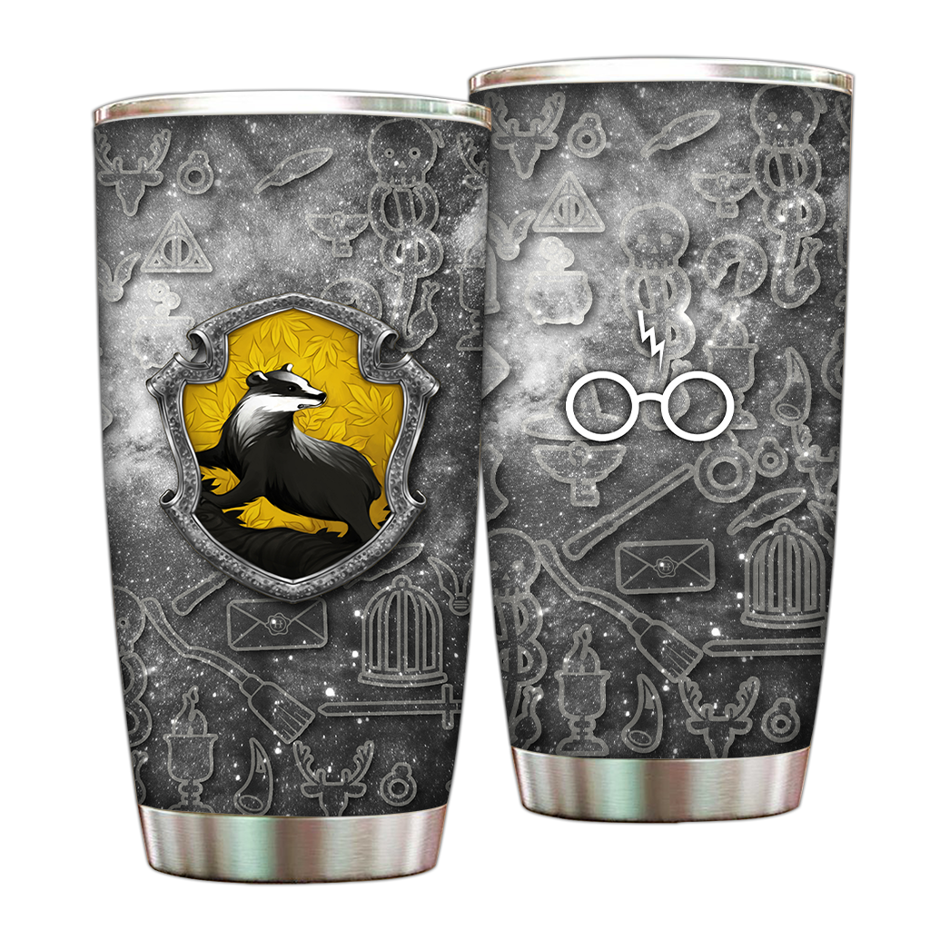 Hufflepuff (Harry Potter) 22 oz. Stainless Steel Travel Tumbler –  Collector's Outpost