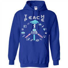 Teacher T-shirt Teach P.E T-shirt Pullover Hoodie 8 oz - WackyTee