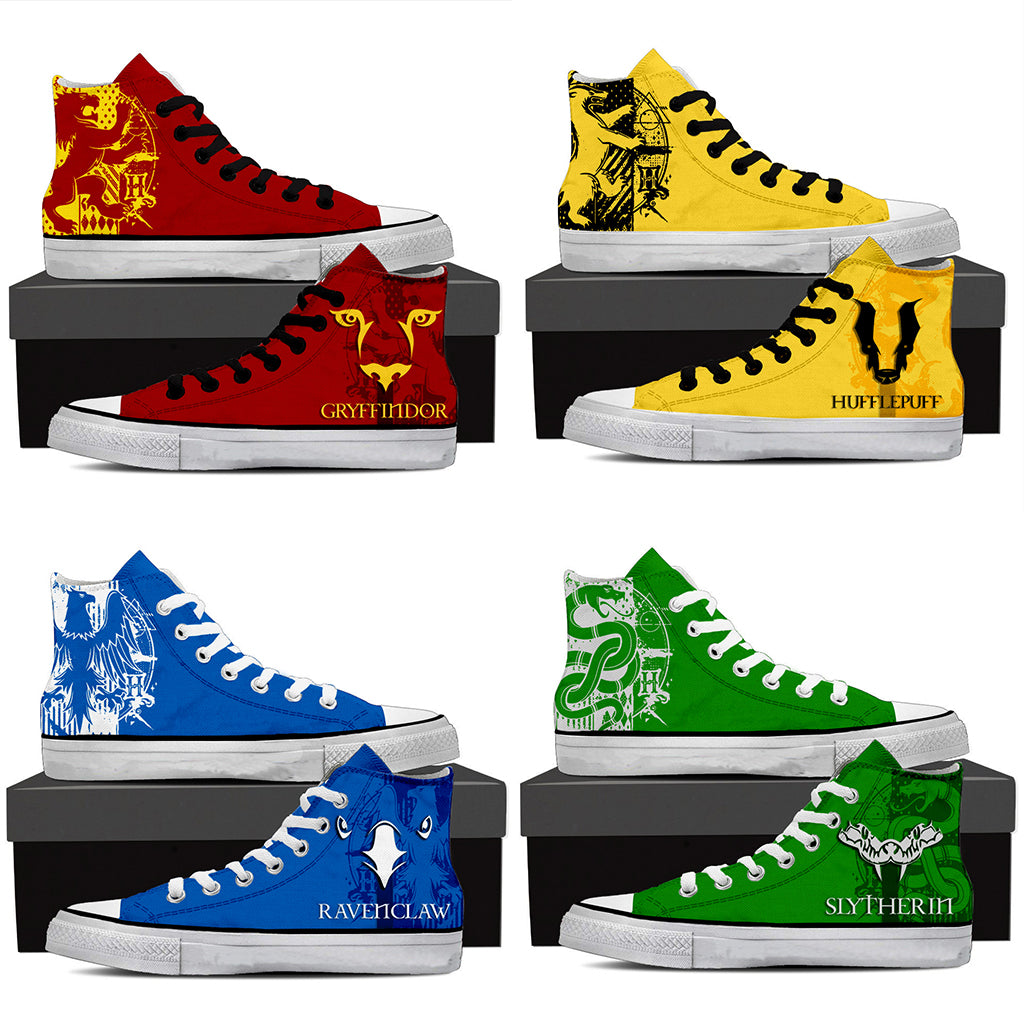 Quidditch Gryffindor Harry Potter High Top Shoes