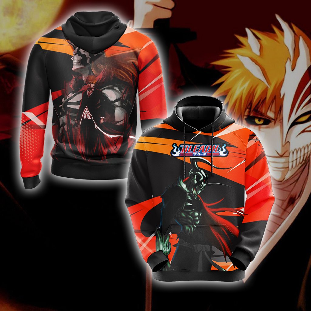 BLEACH VASTO LORDE ICHIGO KUROSAKI RED HOODIE – Wicked Halloween