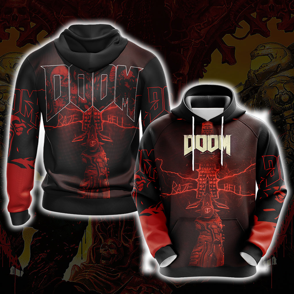 Got this Kickass Doom Eternal Hoodie : r/Doom