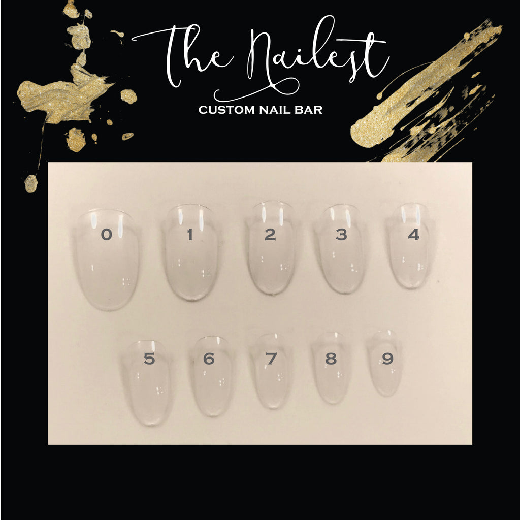 Nail Sizing Kit Template Press On Nail Samples