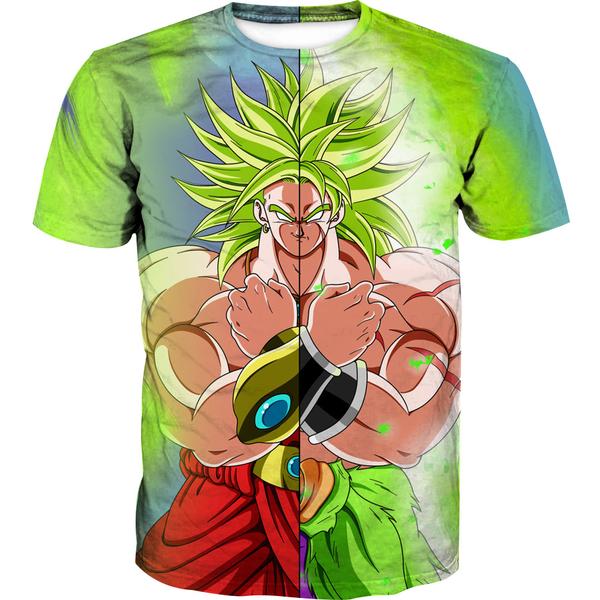 dragon ball super broly movie t shirt