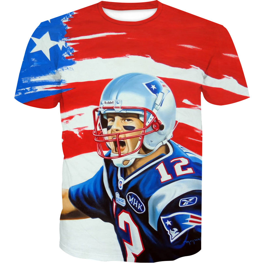 tom brady t shirt jersey