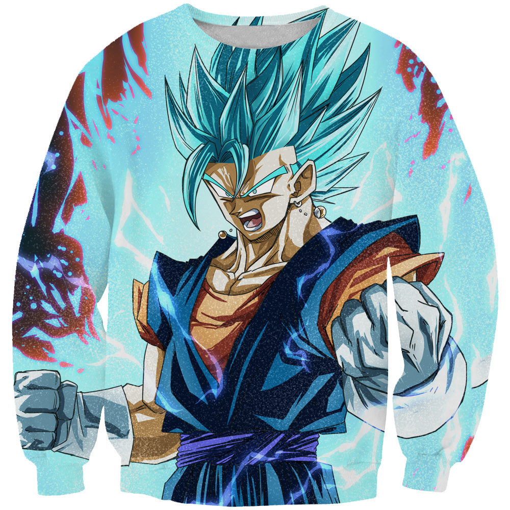 Super Saiyan Blue Vegito T Shirt Dragon Ball Super Clothes