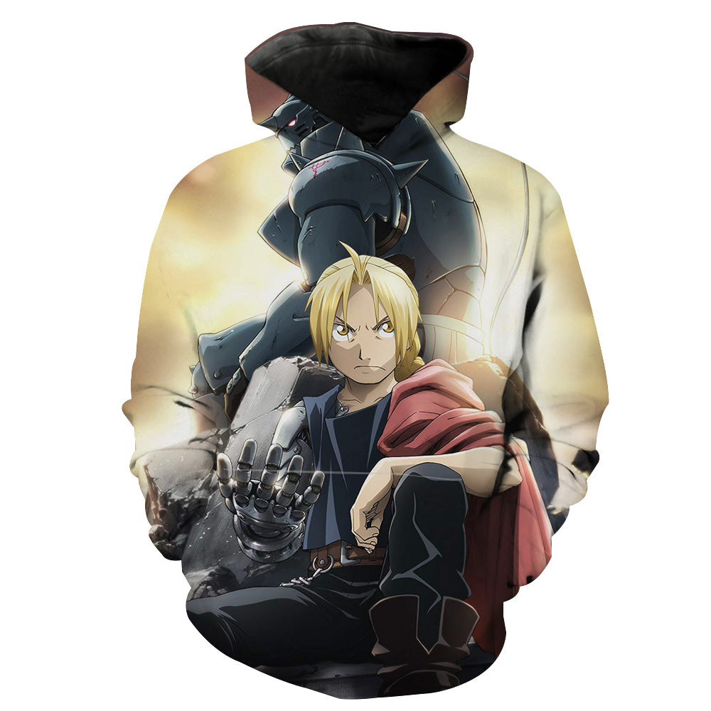 fullmetal alchemist brotherhood hoodie