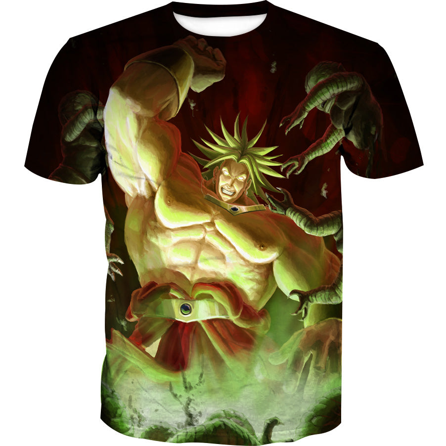 dragon ball super broly movie t shirt