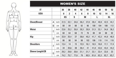 Us Size Chart Women S Pants