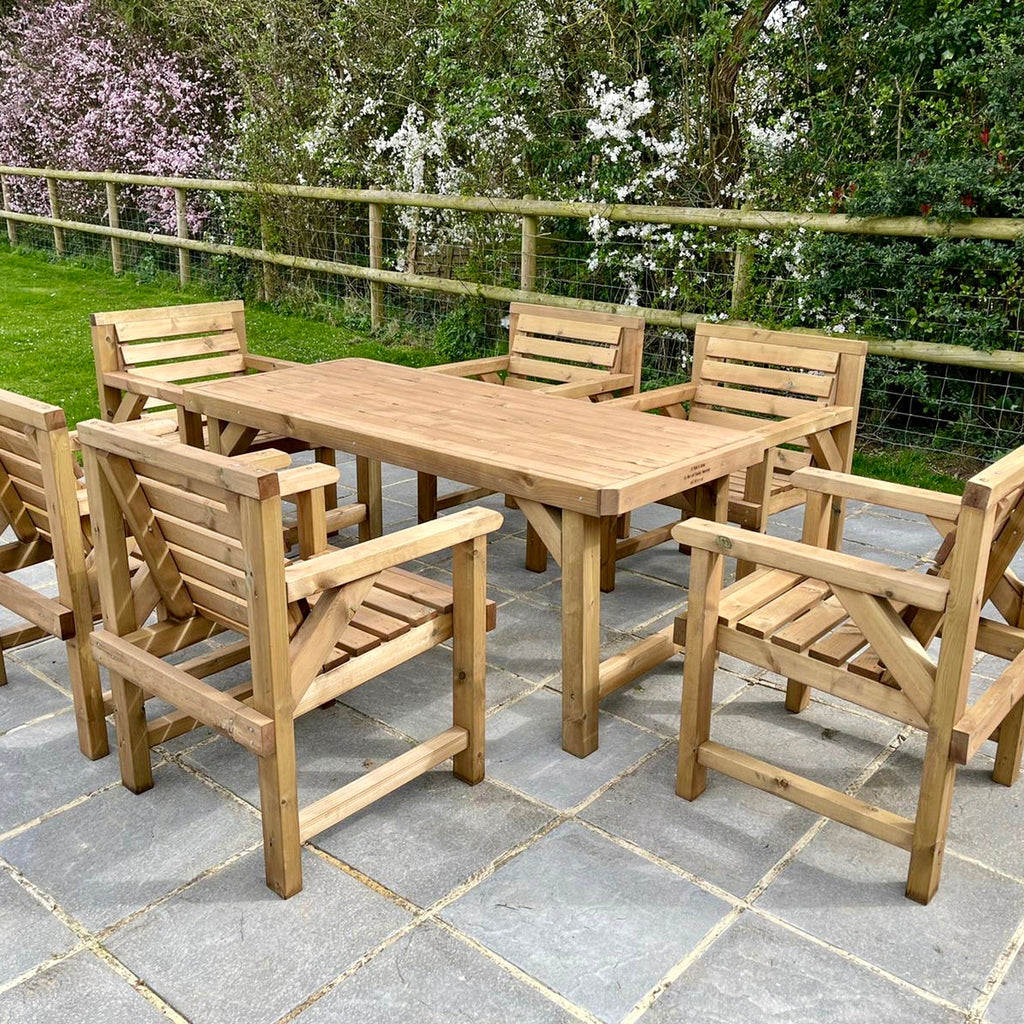 Wooden Garden Furniture made in England - Duckpaddle