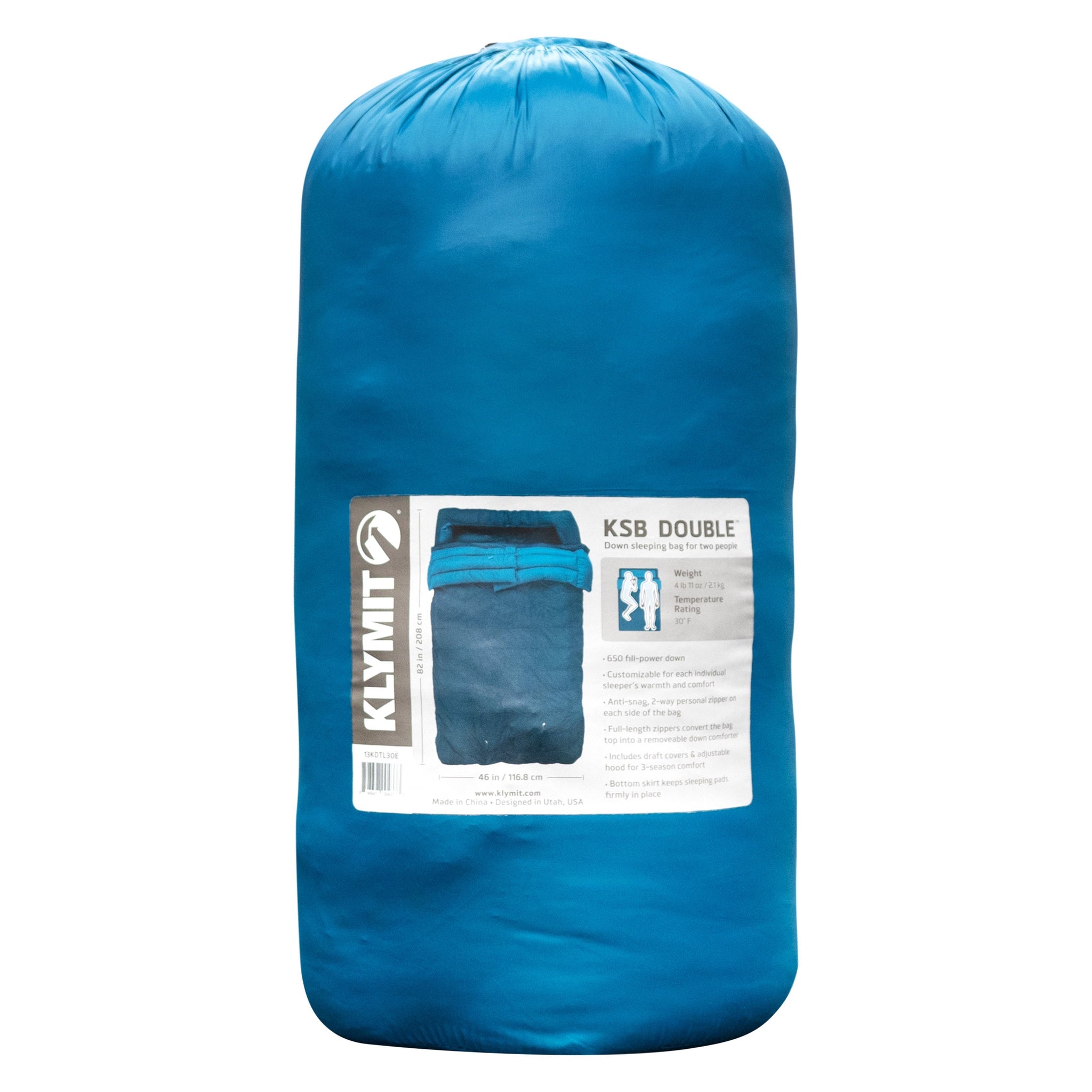 down double sleeping bag