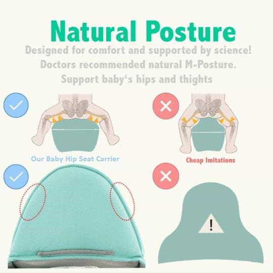 Baby Posture on the Baby Carrier from ExultPlanet.com
