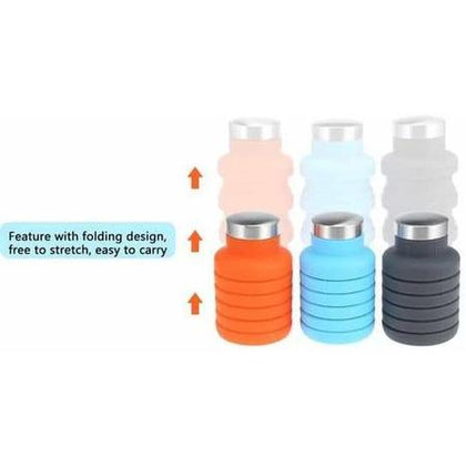 Folding Water Bottle: Non-Toxic, BPA-Free, Eco-Friendly, Reusable – Exult  Planet