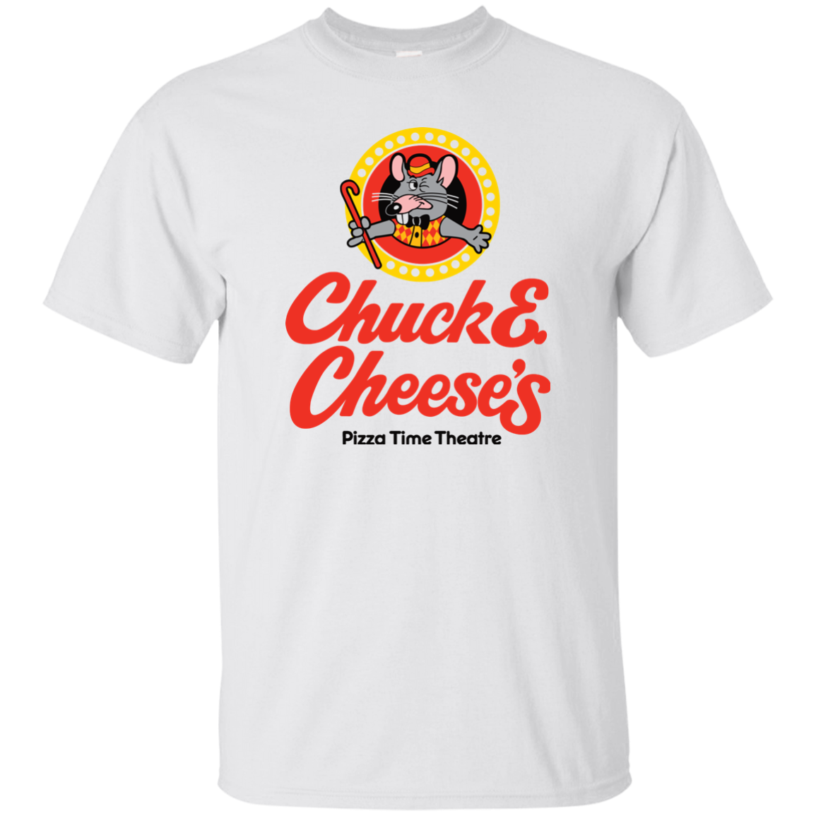 Chuck E Cheeses Bambini Pizza Time Theatre Vintage Retrò Logo