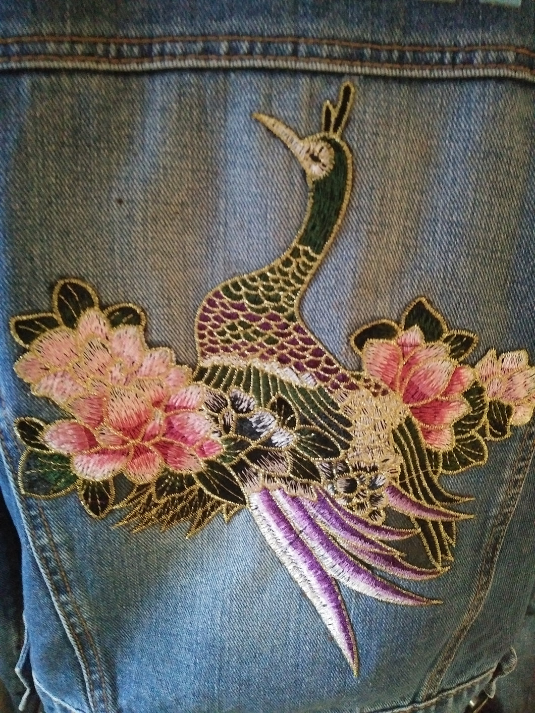 peacocks denim jacket