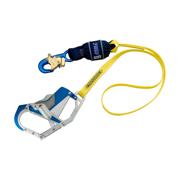 DBI-SALA ShockWave 2 Dual Leg Lanyard w/ Aluminum Rebar Hooks - 6