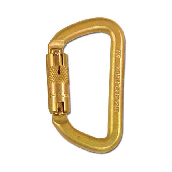 FallTech Compact Twist Lock Carabiner - 7/8 in. Opening - 8445