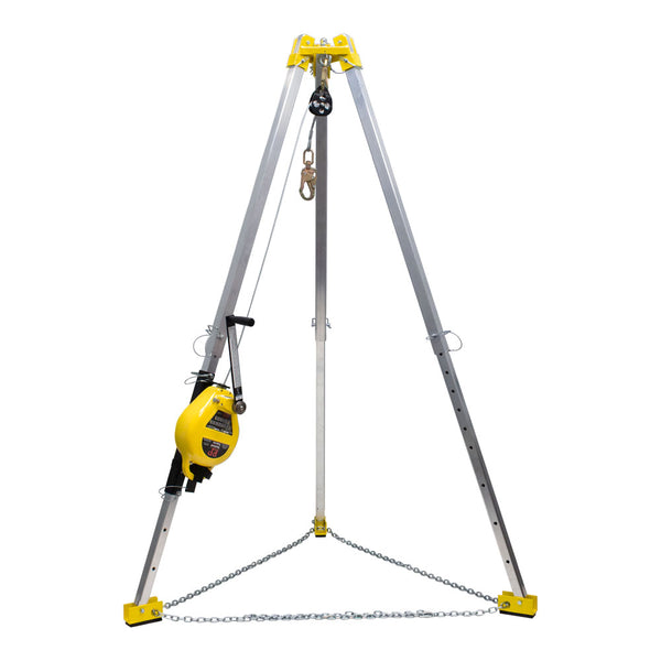 French Creek 9 ft. Tripod Rescue System w/ Winch Bag - R50G-TP9