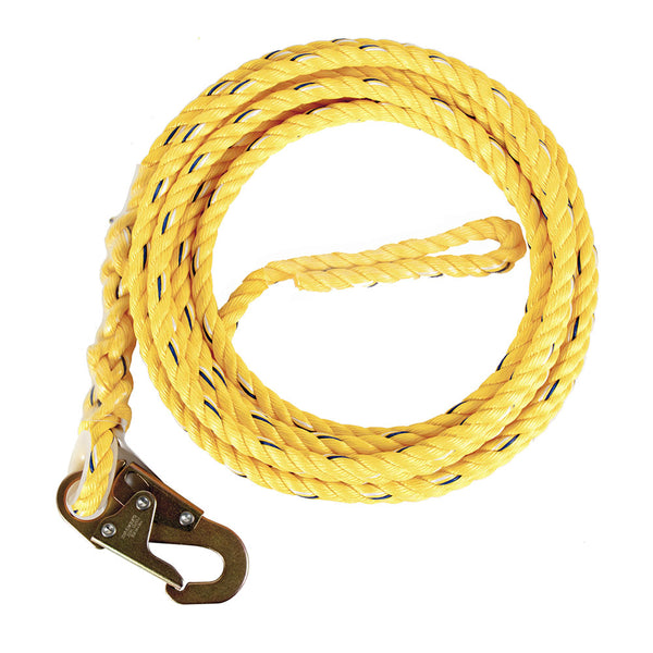 Lifeline Rope Assembly - 100' - Certified Slings & Rigging Store :  Certified Slings & Rigging Store