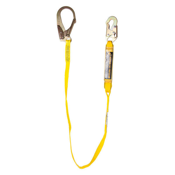 Guardian 01251 3' Single Leg Non-Shock Absorbing Lanyard with Rebar Hook