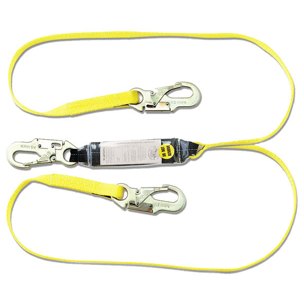 Guardian Fall Protection 21300 6-Feet Single Leg Big Boss Lanyard with High  Strength Snap Hook on Each End : : Tools & Home Improvement