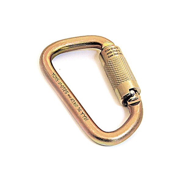 FallTech Small Steel Carabiner - Double-Locking - #8445