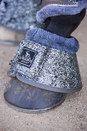 glitter bell boots