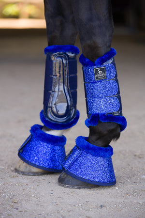 glitter tendon boots