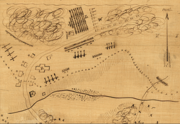 Appomattox Court House 9 April 1865 Battle Map Battle Archives