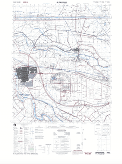 Fallujah Iraq City Topographical Map Battle Archives - 35 fallujah iraq roblox