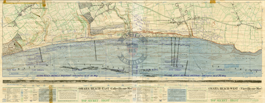 maps of omaha beach