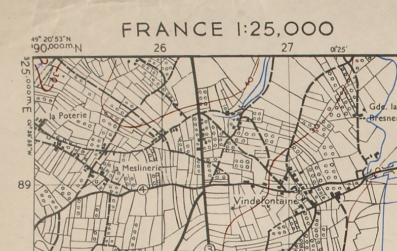 carentan topographical