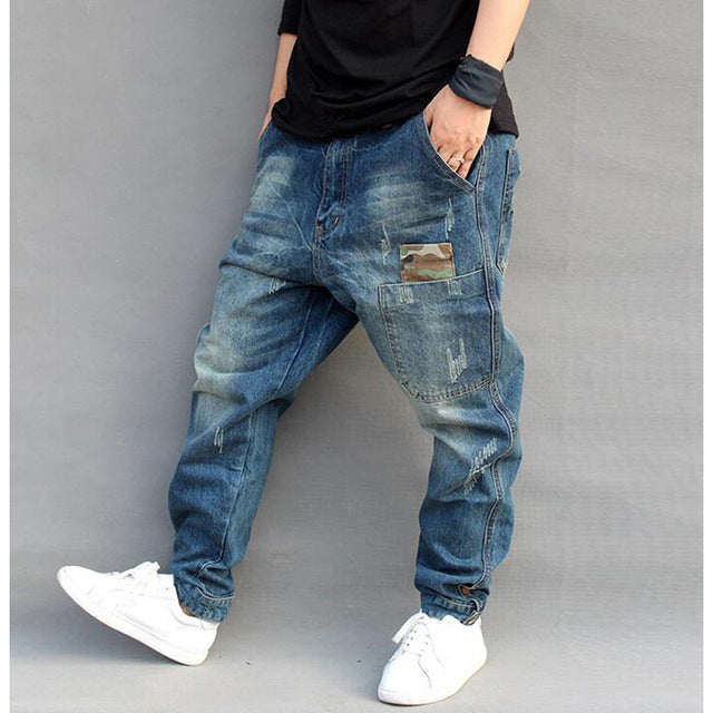 hip hop denim jeans