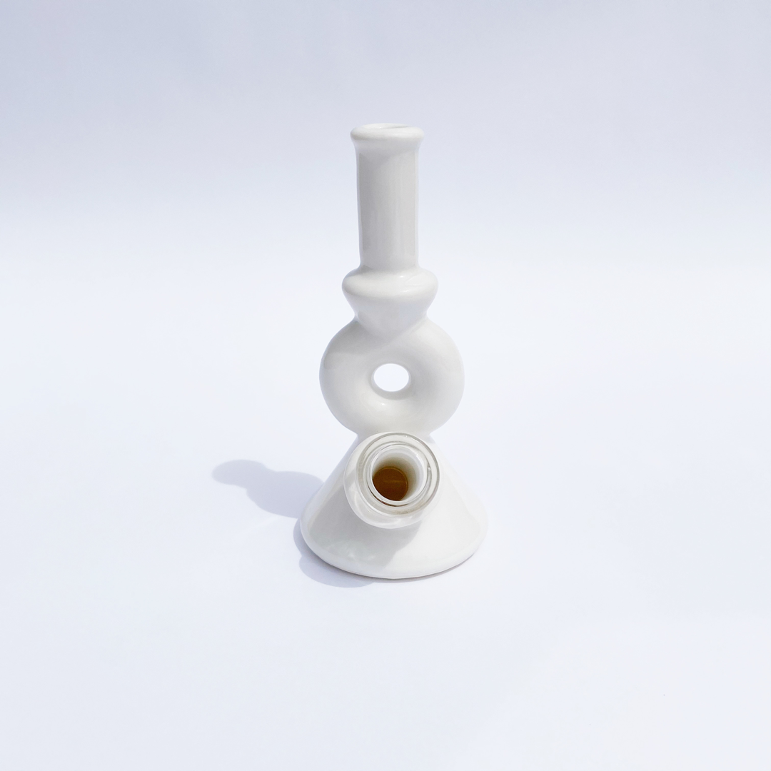 Doho Ceramic Mini Dab Rig – Ceramic Smokeware