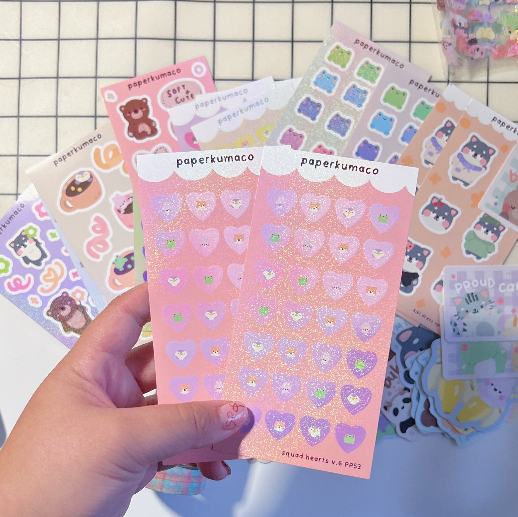 Kawaii Treats Vol. 2 Stickers - paperkumaco
