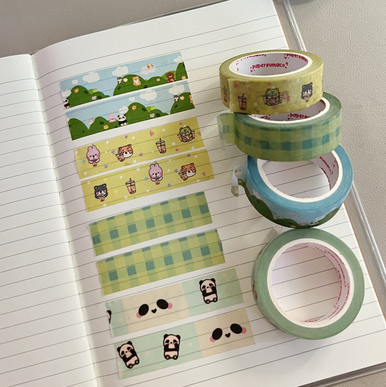 Toto Soft Basic Washi Tape - paperkumaco