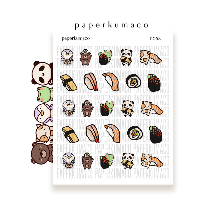 Cafe Girl Decor Stickers - paperkumaco