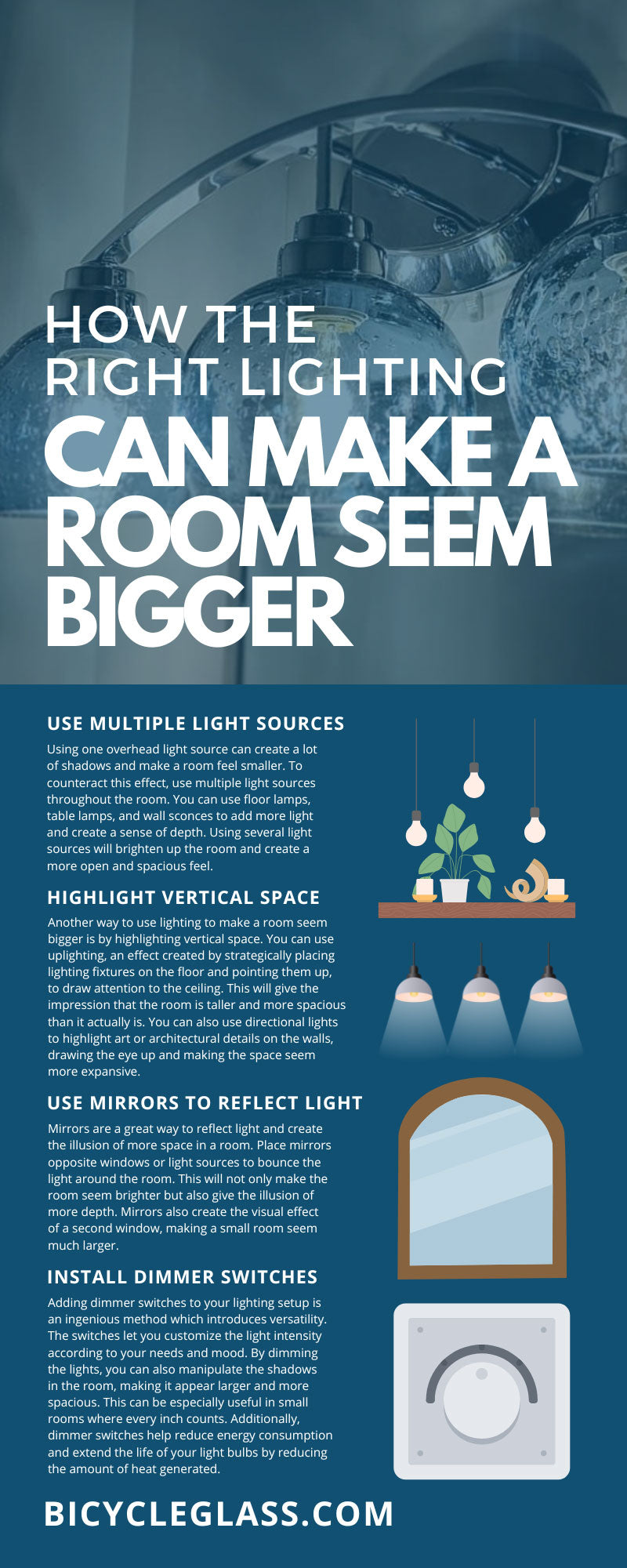 How the Right Lighting Can Make a Room Seem Bigger