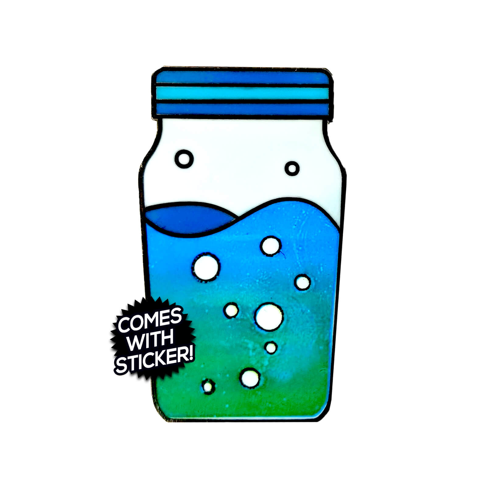 Fortnite Slurp Juice Enamel Pin Kingofthepin - 