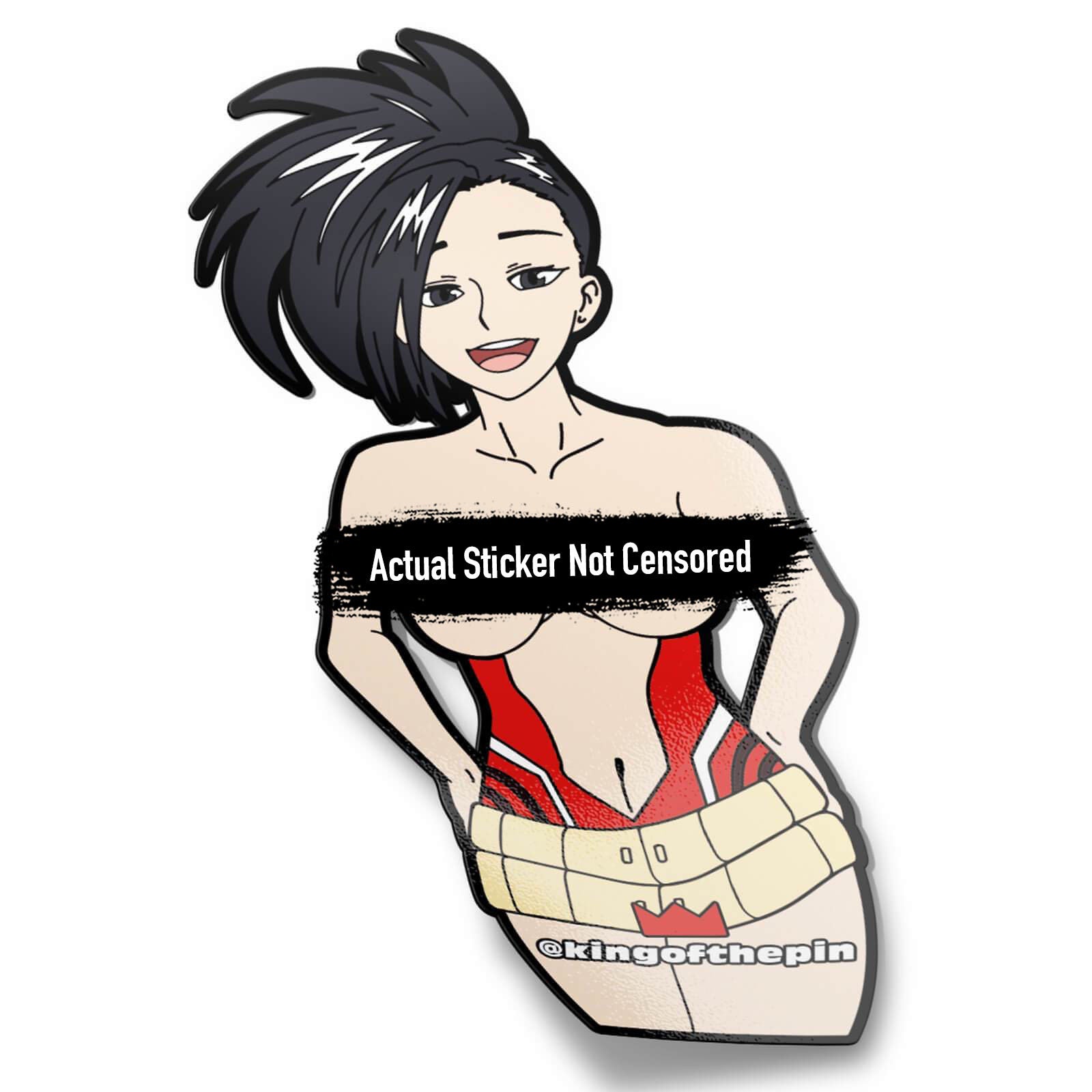 Momo Yaoyorozu My Hero Academia After Hours Sticker Kingofthepin Com