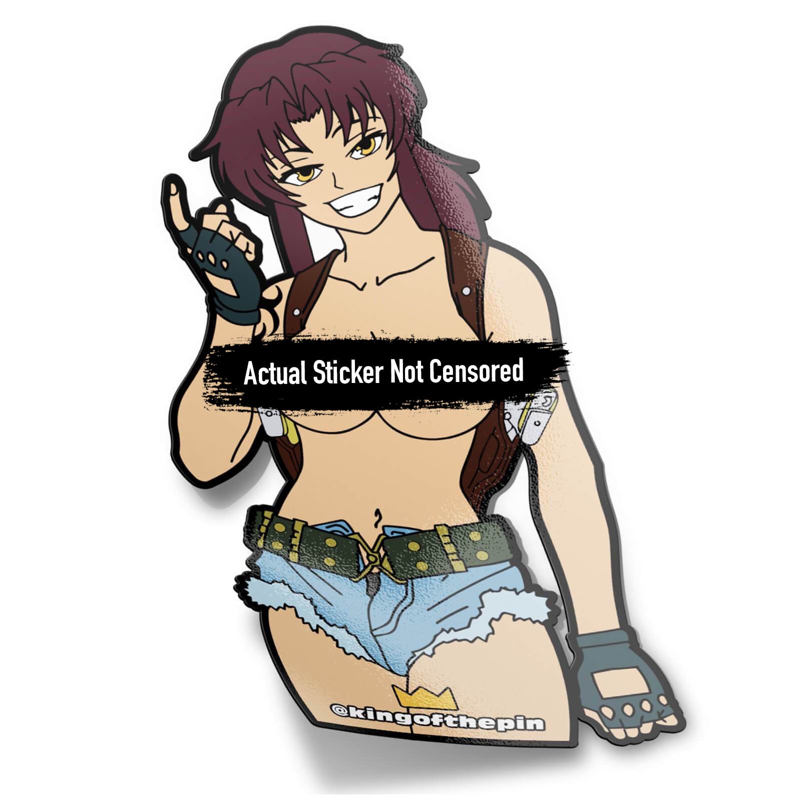 Revy Black Lagoon After Hours Sticker Kingofthepin Com