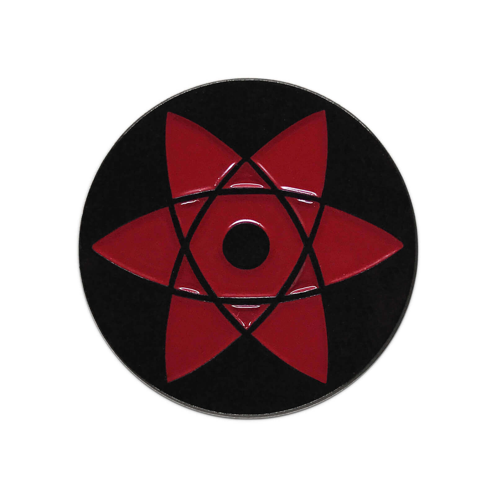 Sasuke Mangekyō Sharingan Enamel Pin