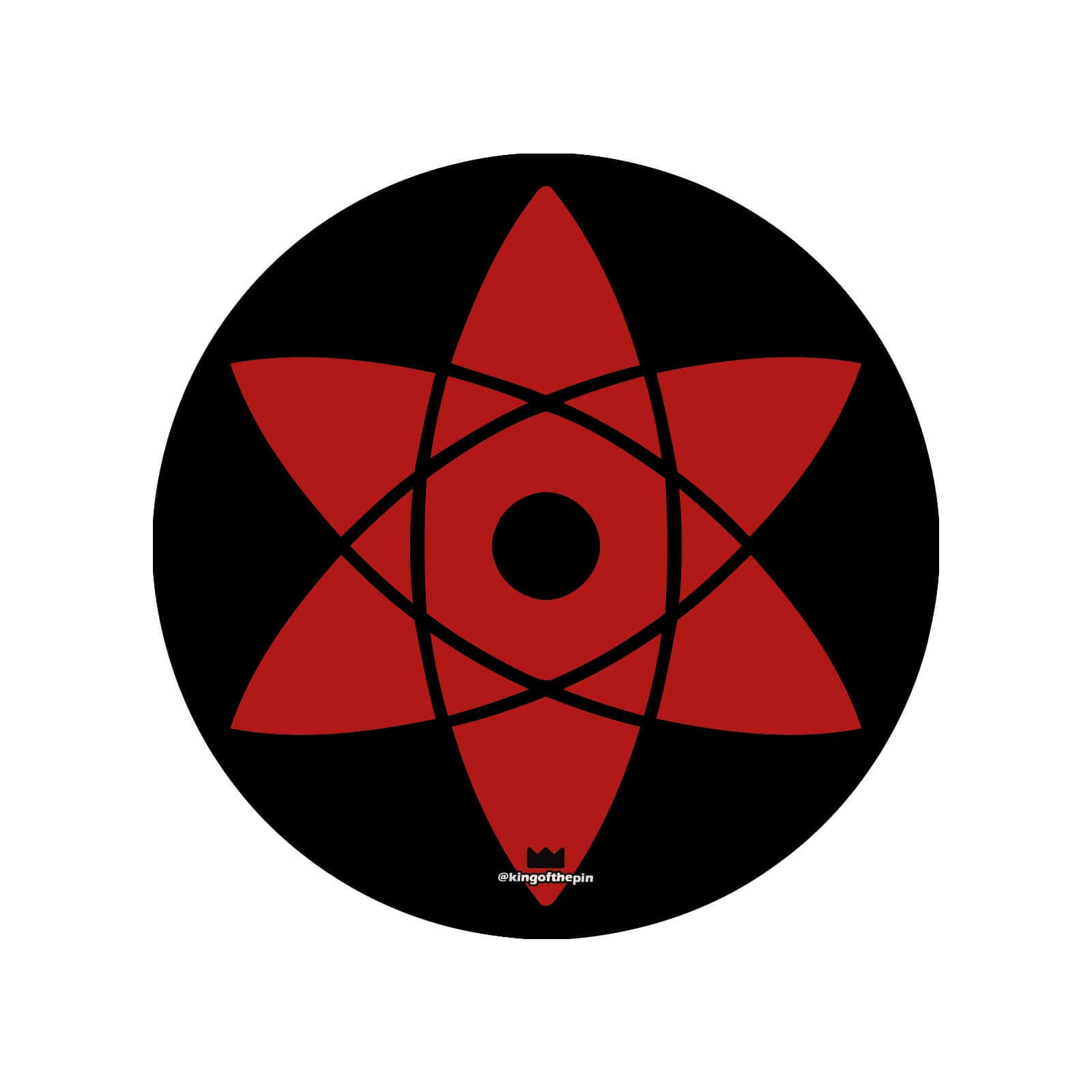 Sasuke Mangekyō Sharingan Sticker