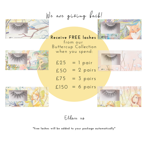 Free Eldora Buttercup Collection Lashes