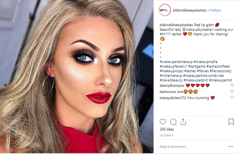 Truly Traditional Makeup - Eldora False Eyelashes