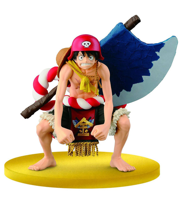 One Piece Film Gold Monkey D Luffy Scultures Figure Big Zoukeio Spe Genkisan