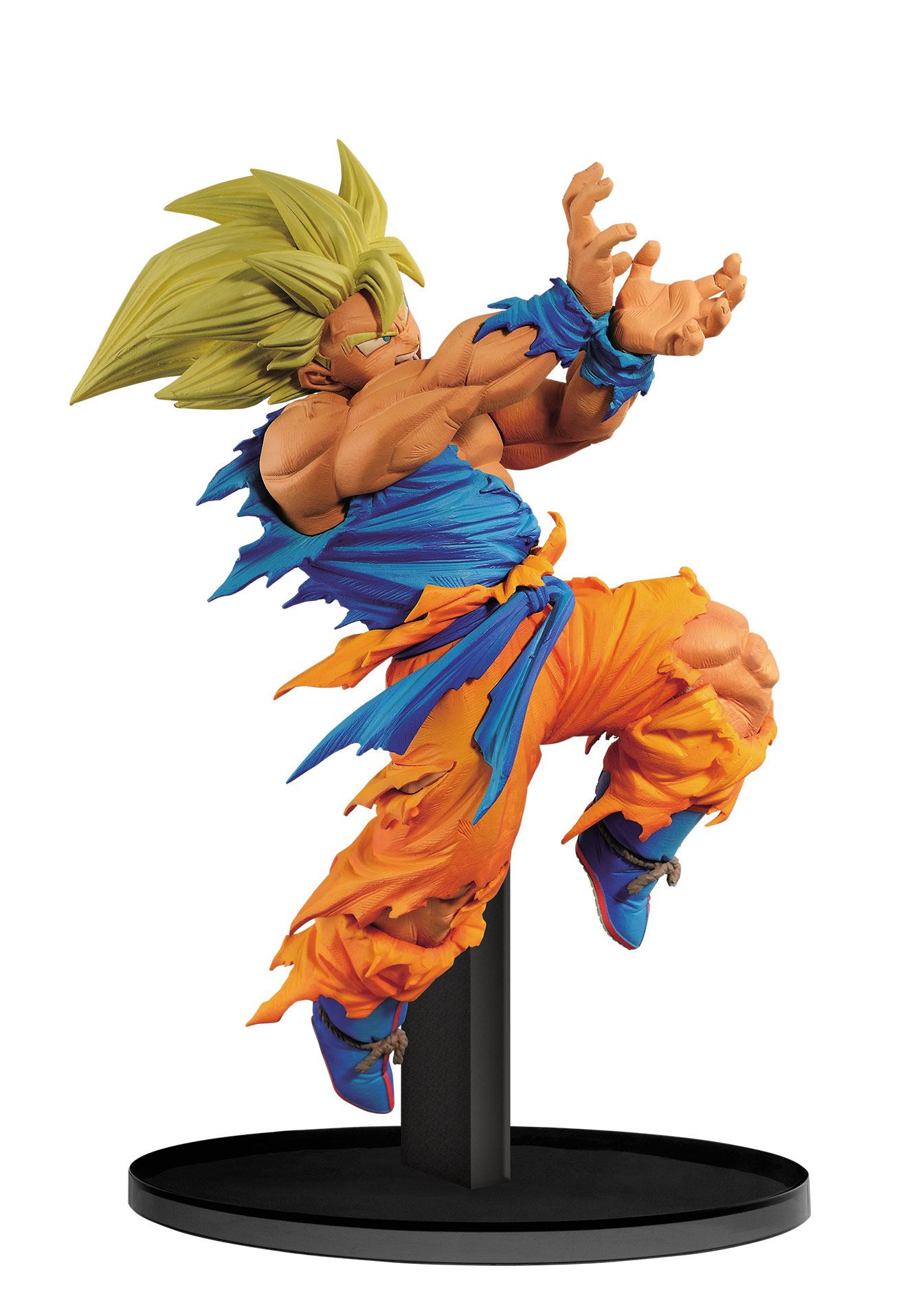 Dragon Ball Z - Super Saiyan Goku Kamehameha Pose BWFC (Banpresto Worl - genkisan