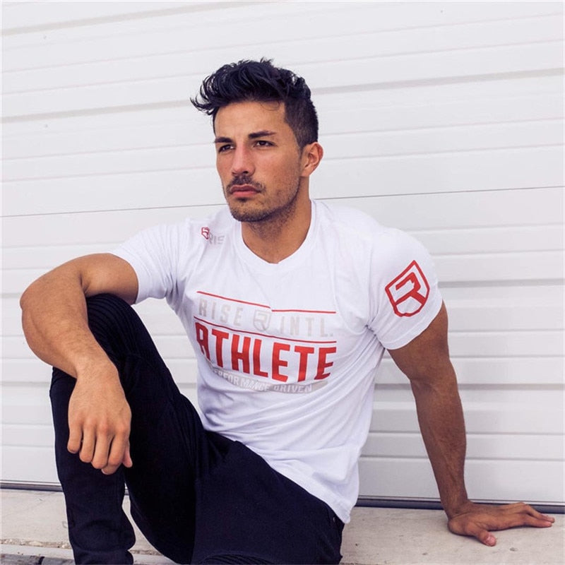 Bodybuilding Fitness Sport Running T-shirt – SweatCraze