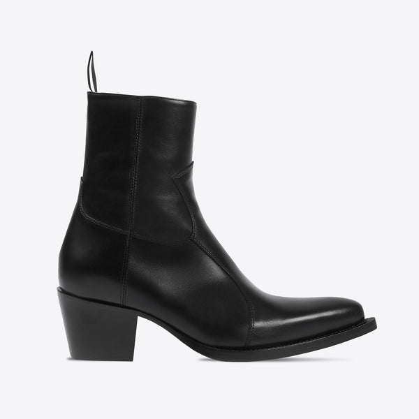 Lorenzo Combat Boot - Black Leather – FROMTHEFIRST