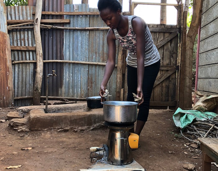 Cooking over HomeStove